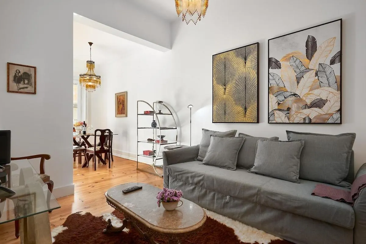 Central & Spacious 3Bd In Lisboa 公寓
